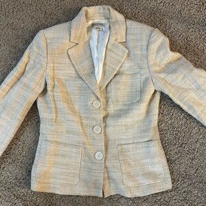 Michael Kors Metallic Blazer Size 8